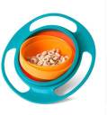 Plastic Dessert Bowl Universal Gyro Bowl Children Rotary Balance Bowl Cute Baby Feeding Dish 360 Rotate Spill-Proof Bowl Kids Anti Messing Bowl For Kids