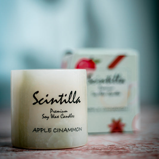 Apple Cinnamon Green Onyx Candle